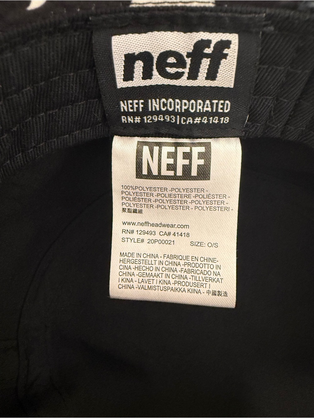 Neff Bullhonky Cow Print Boonie Hat - Picture 6 of 8